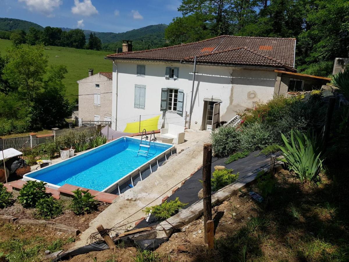 Le Mas De La Coupiere Serres-sur-Arget Luaran gambar